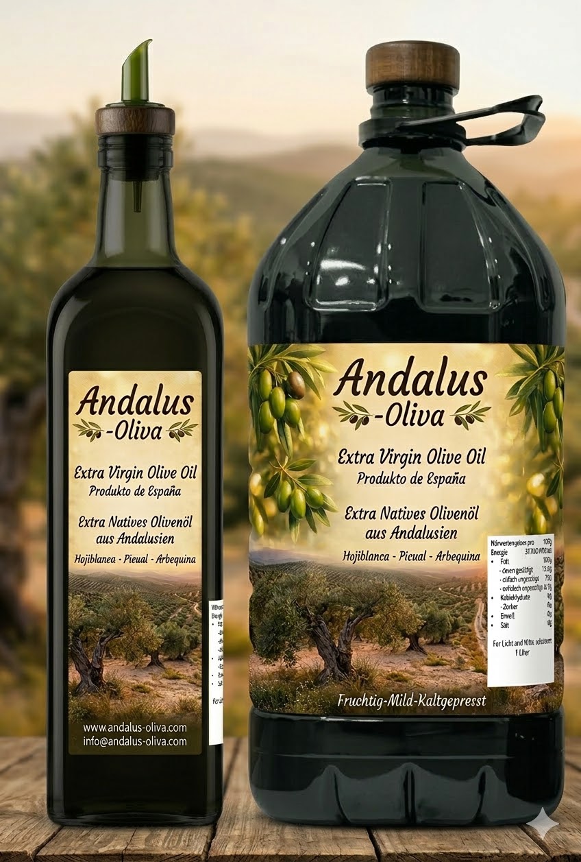 Andalus Oliva Classic Flasche